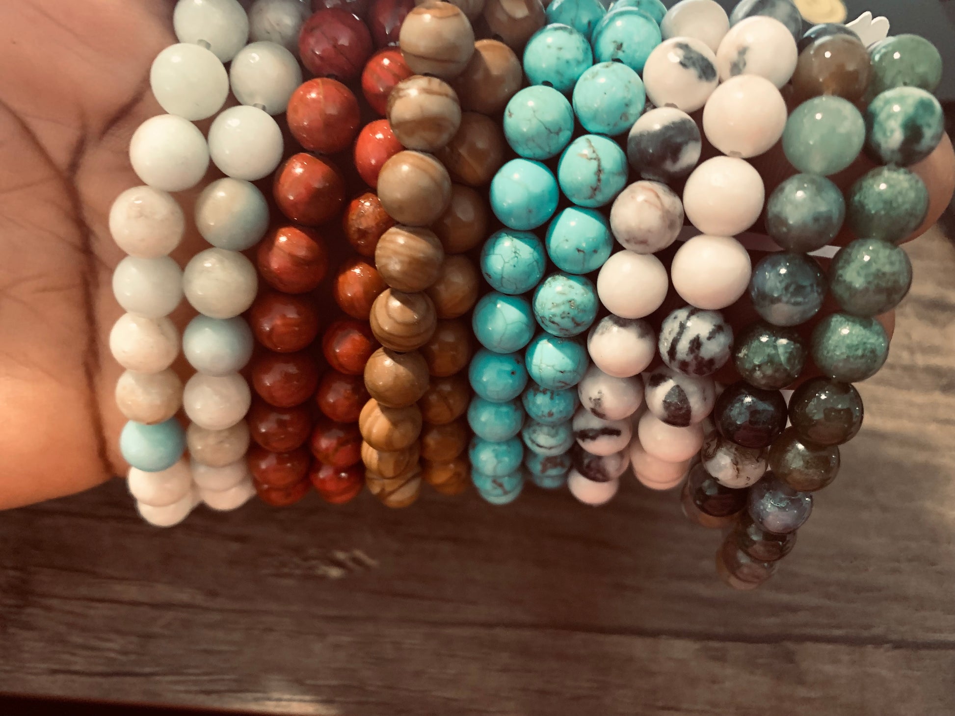 Natural Stone Stretch Bracelets